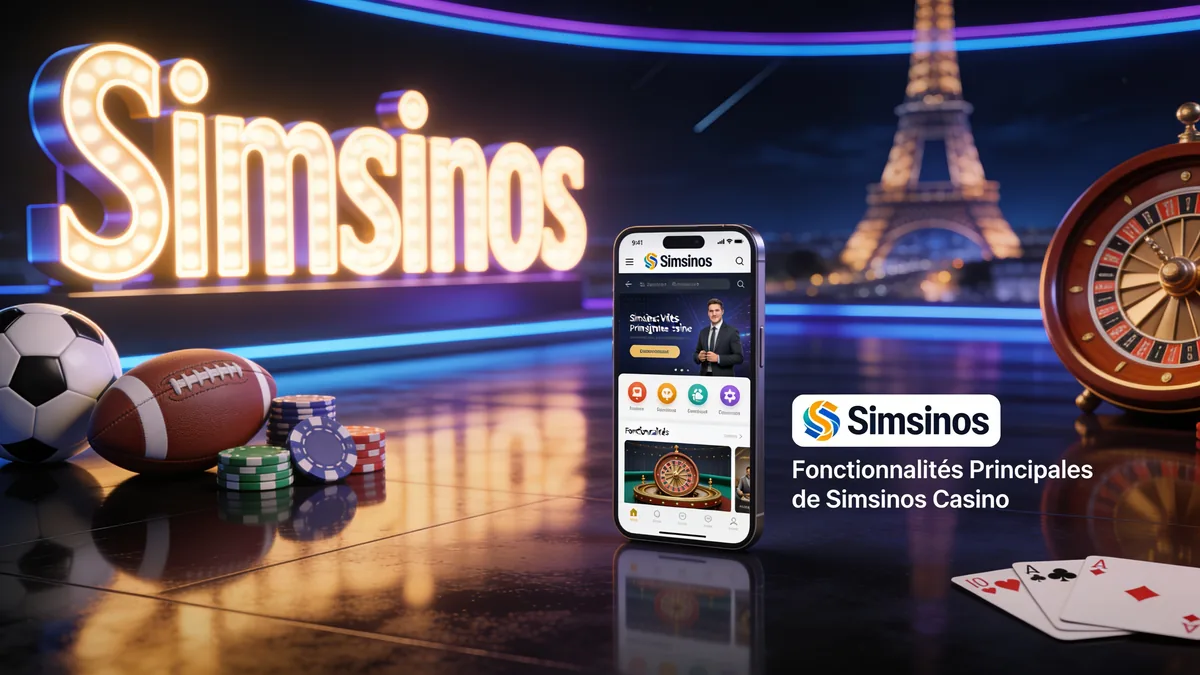 Fonctionnalités Principales de Simsinos Casino pour les joueurs en France
